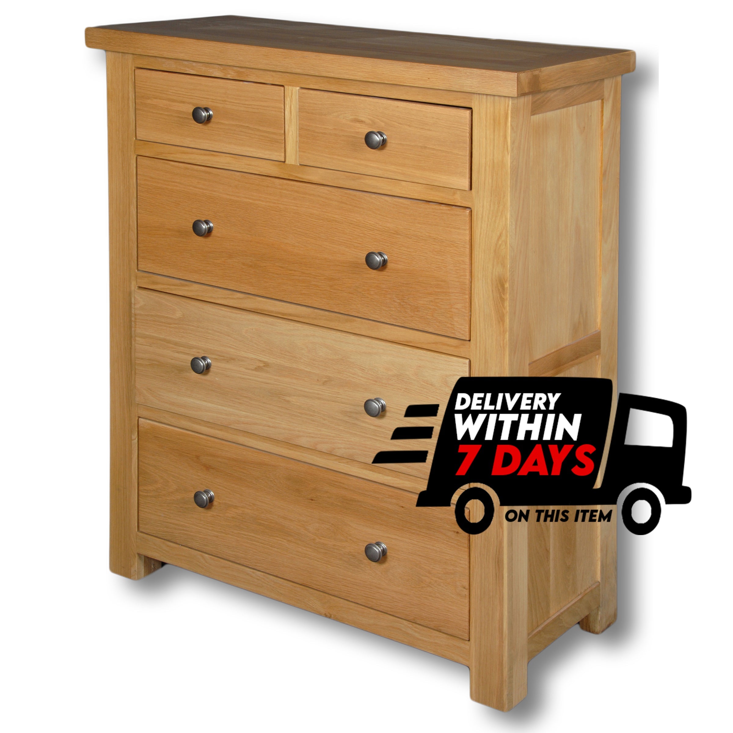 Woodstock Oak 2 Over 3 Jumbo Chest