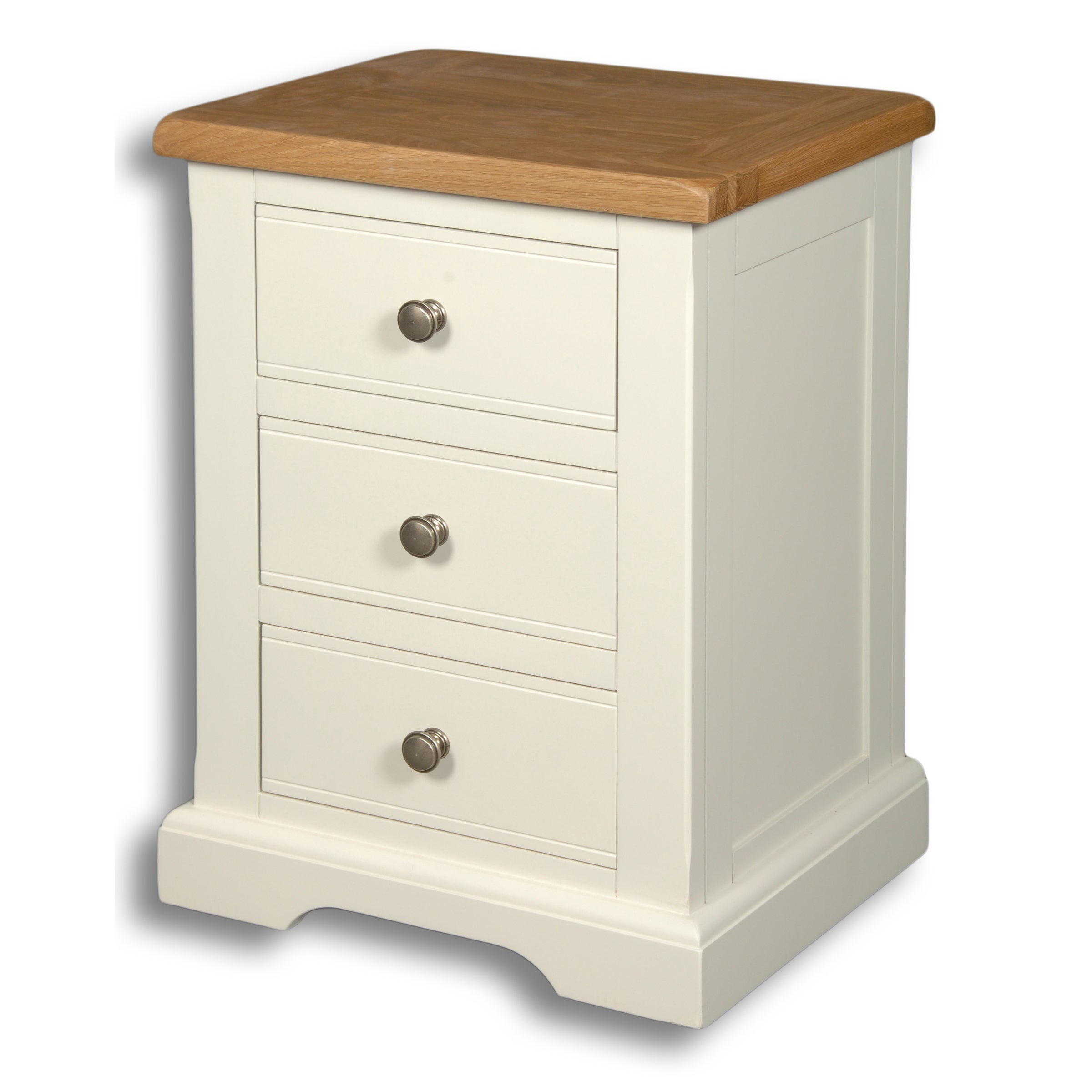 Oxford Painted 3 Drawer Bedside