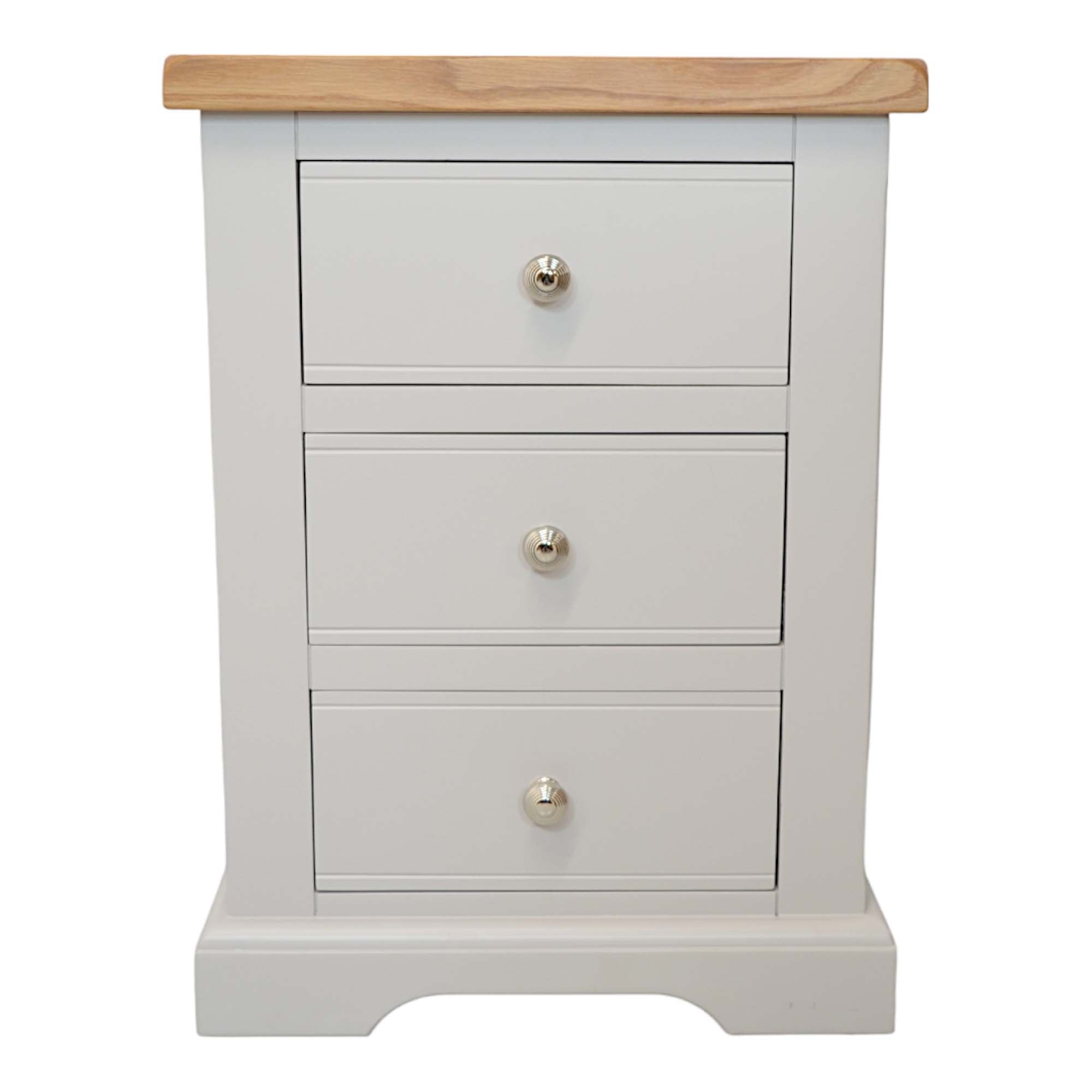 Oxford Painted 3 Drawer Bedside