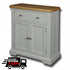 Oxford Painted 1 Drawer 2 Door Cabinet