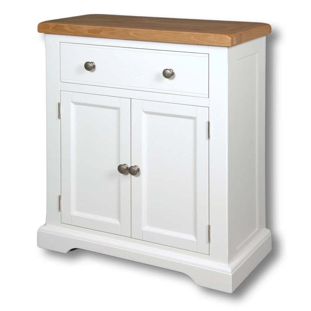Oxford Painted 1 Drawer 2 Door Cabinet