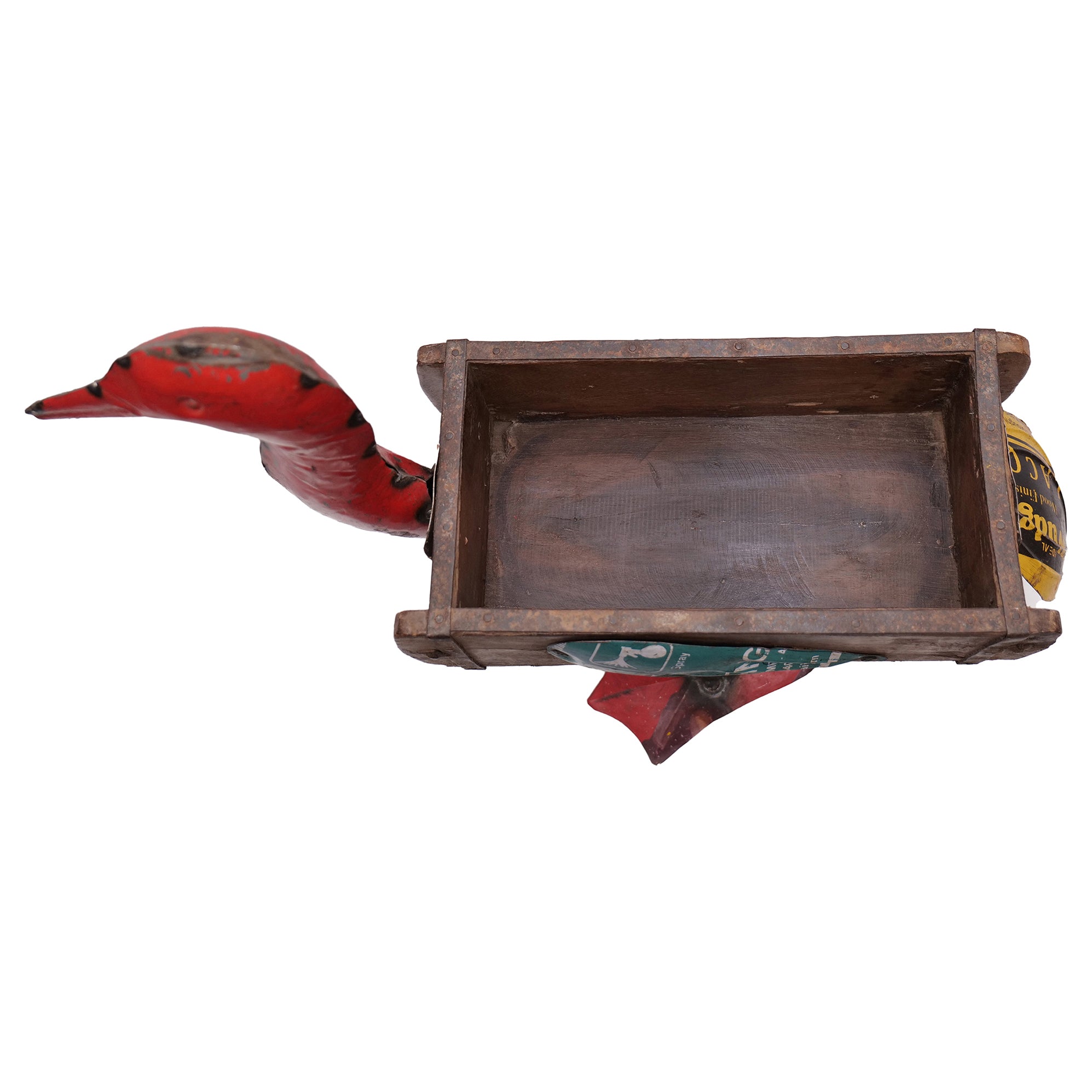 Rustic Vintage Duck Brick Mould Planter / Storage Box