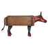 Rustic Vintage Cow Brick Mould Planter / Storage Box