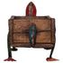 Rustic Vintage Turtle Brick Mould Planter / Storage Box