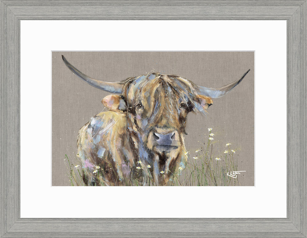 Daisy Daisy - Framed Print 45 x 35 cm