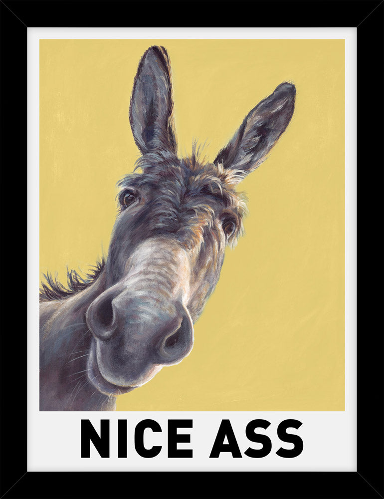 Nice Ass - Framed Print 33.5 x 43.5 cm