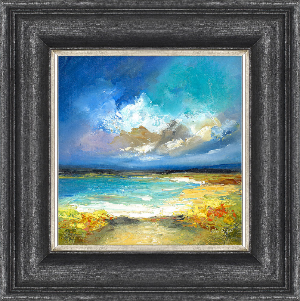 Cornish Coastline - Framed Print 46 x 45 cm
