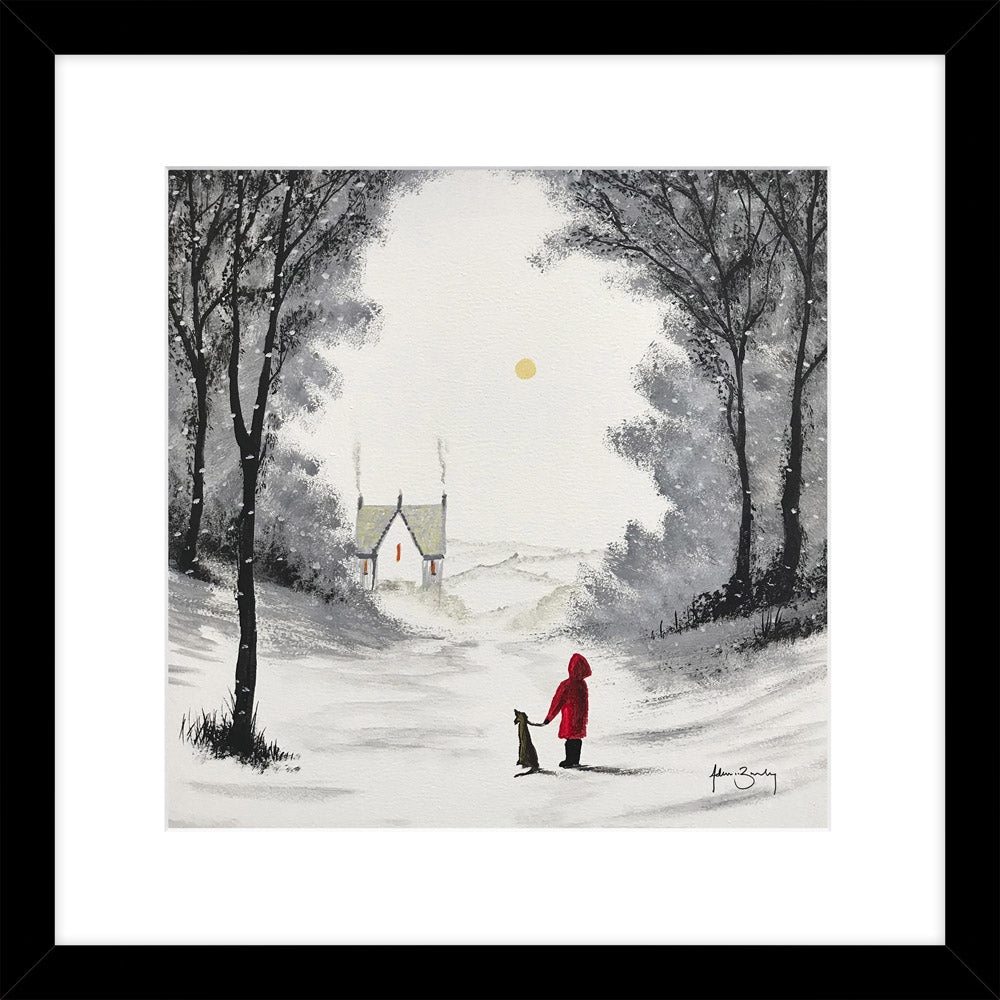 Going Home - Framed Print 43.5 x 43.5 cm