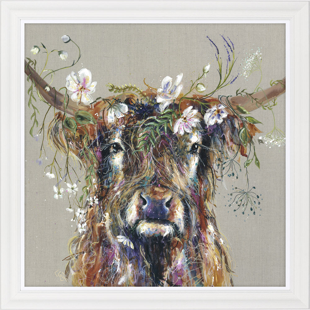 Titania - Framed Print 91 x 91 cm