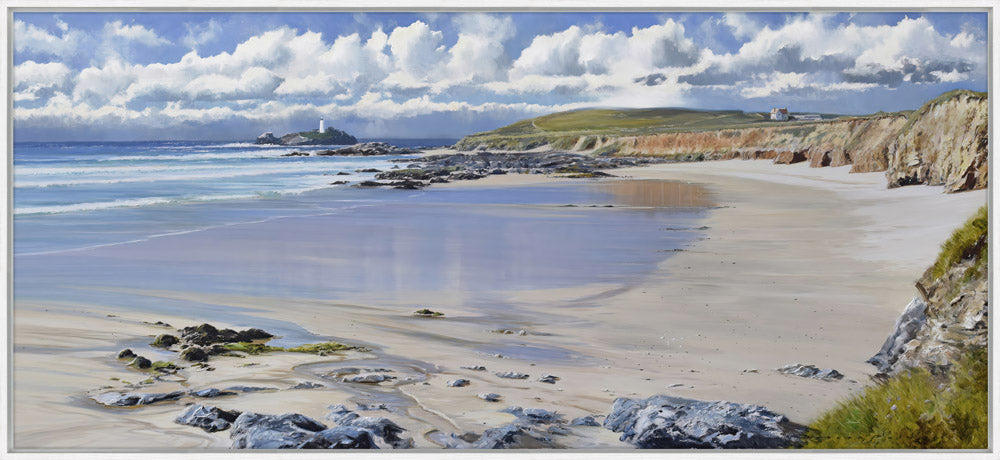 Lighthouse View - Framed Print 139 x 64cm