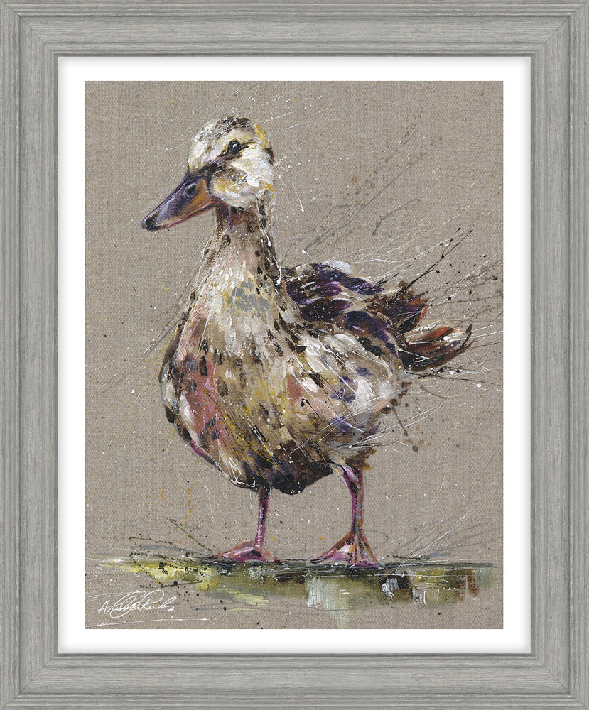 Daisy Duck - Framed Print 29 x 35 cm