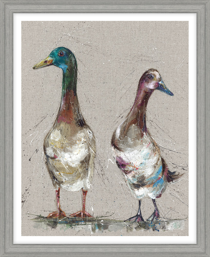 Having a Domestic - Framed Print 45 x 55 cm