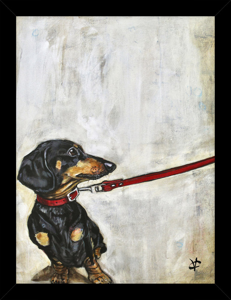 Battle of Wills - Framed Print 33.5 x 43.5 cm