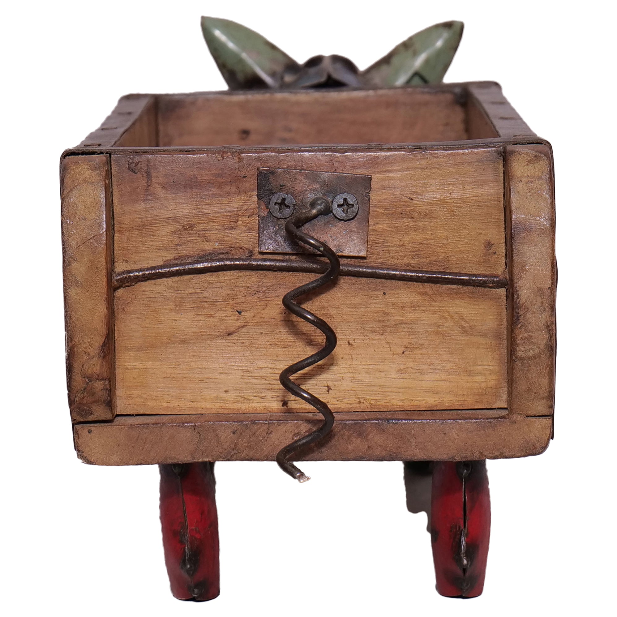 Rustic Vintage Pig Brick Mould Planter / Storage Box