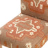 Orange Kilim Dining Chair