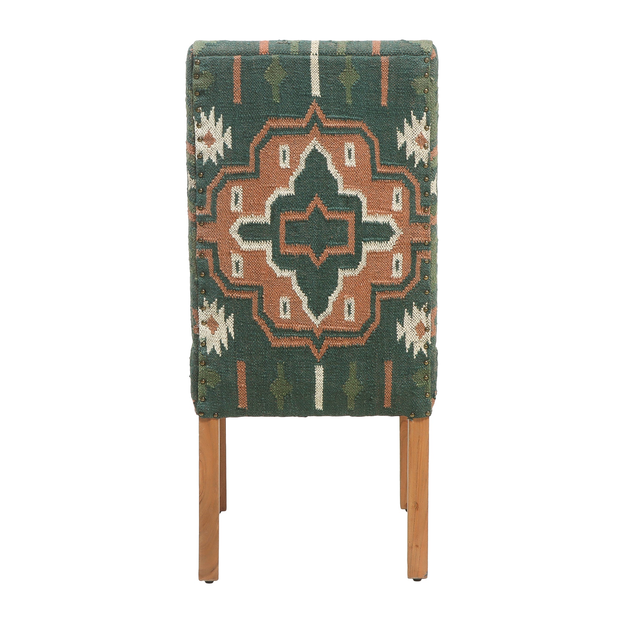 Green Kilim Dining Chair