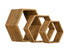 Kodi Mango Hex Nest of Tables / Shelf Set