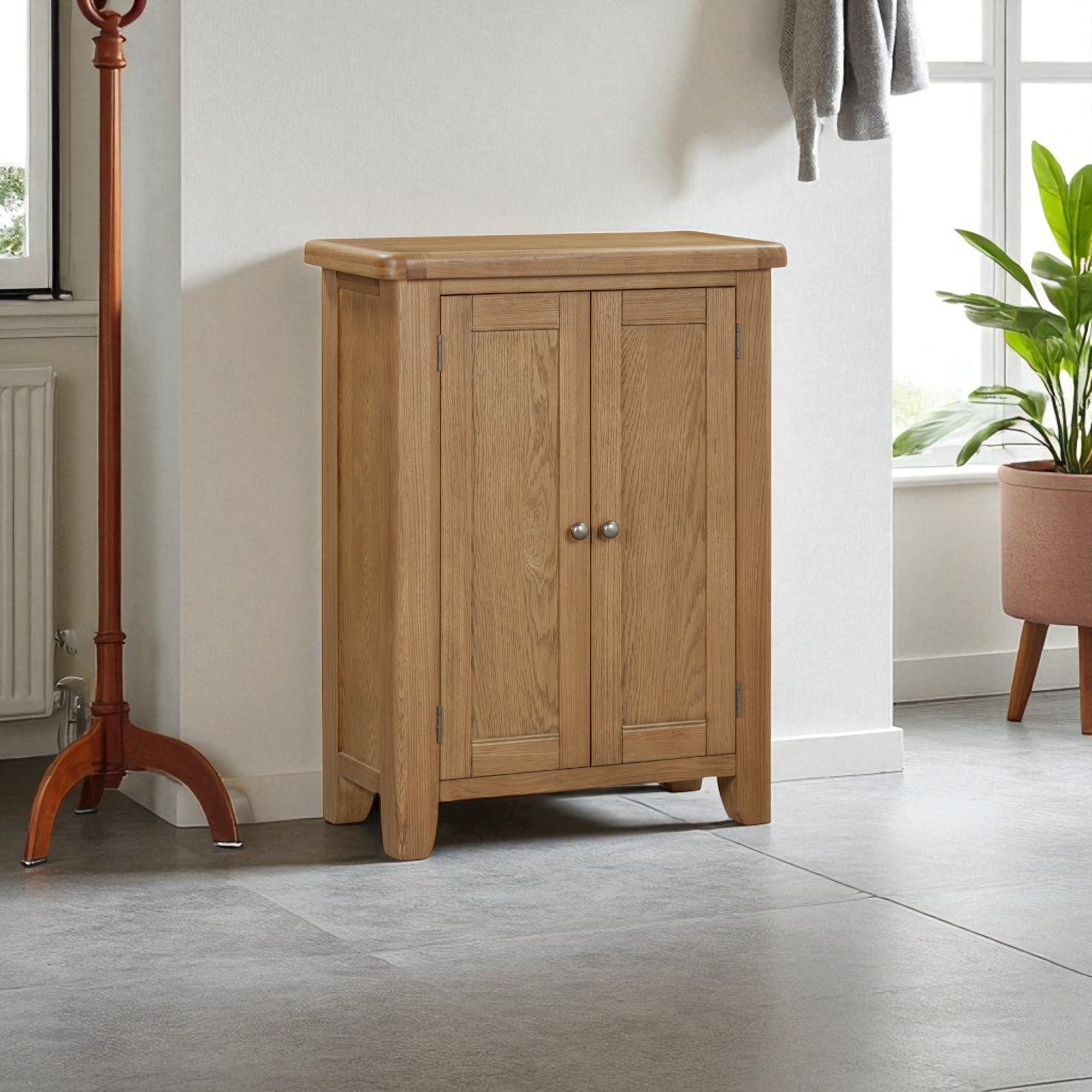 Hopwood Oak Shoe Cupboard