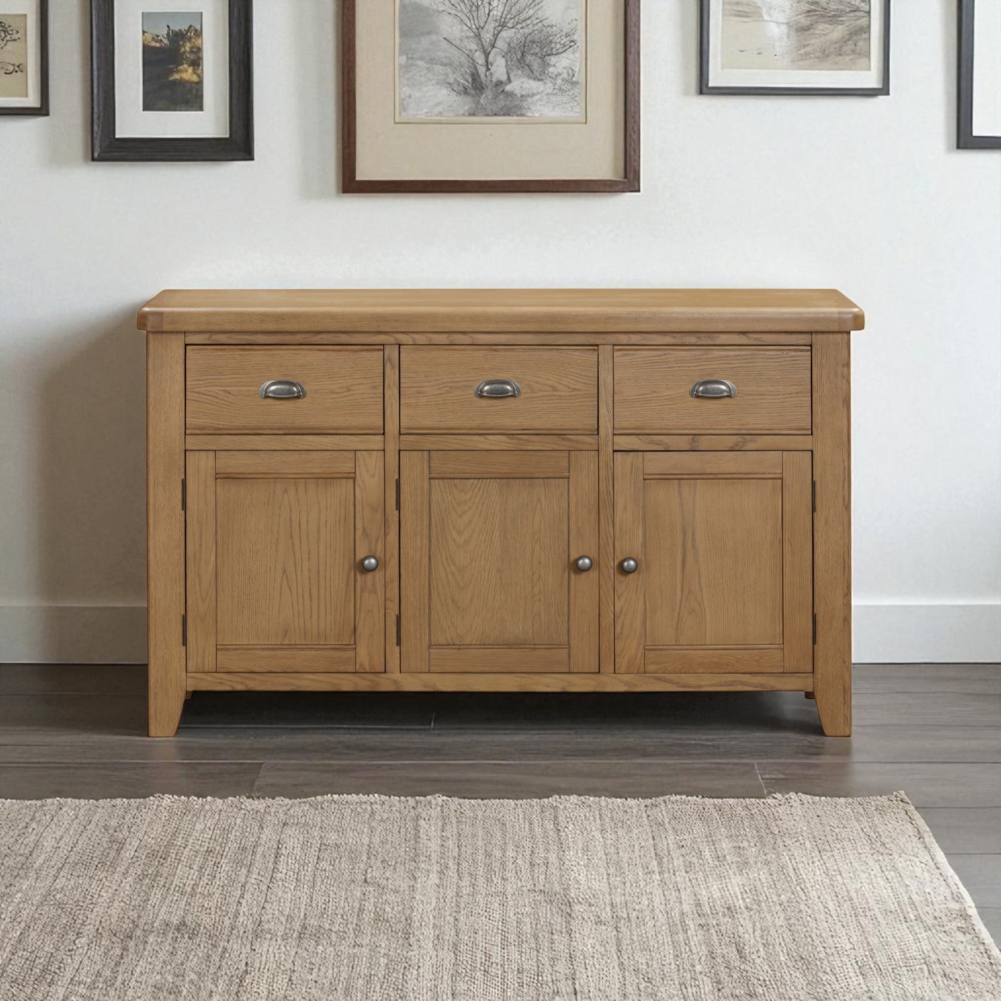 Hopwood Oak Large Sideboard
