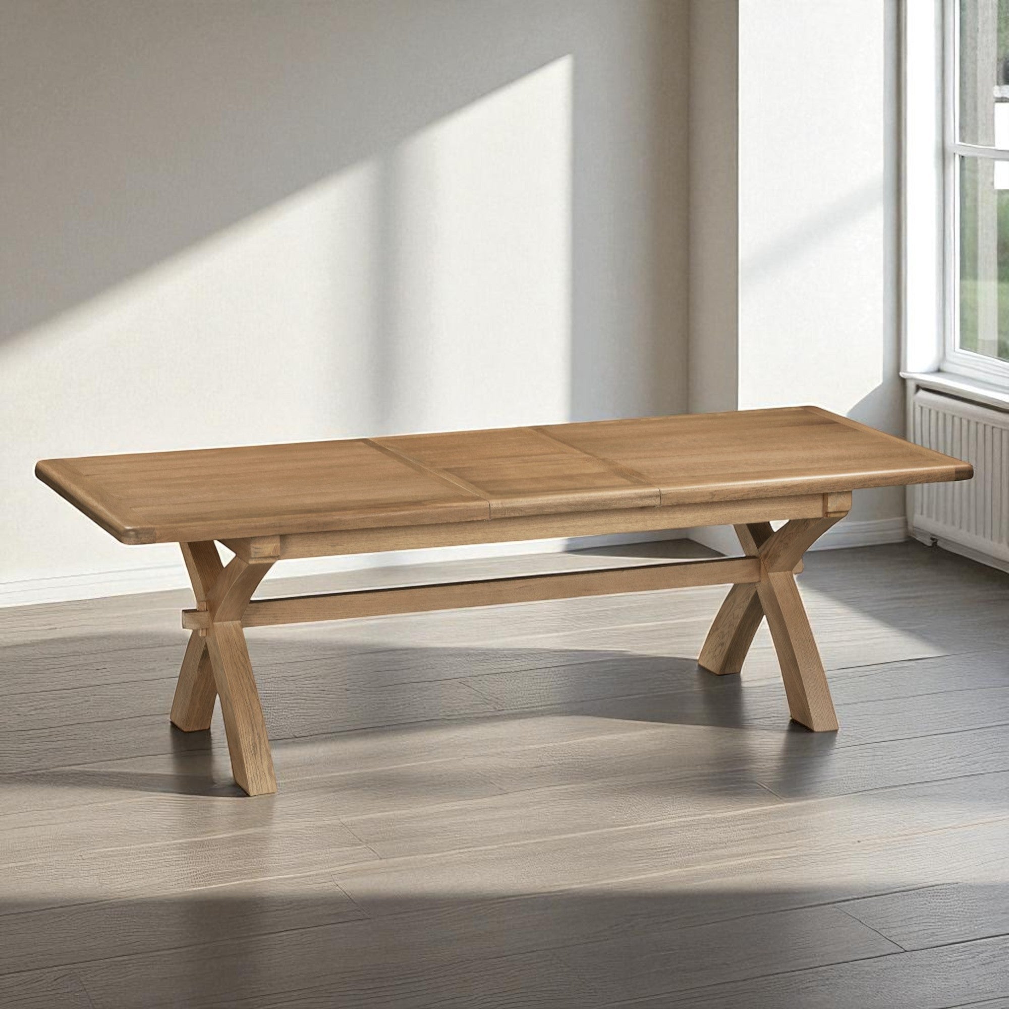 Hopwood Oak Extending Dining Table 1.5m - 2m