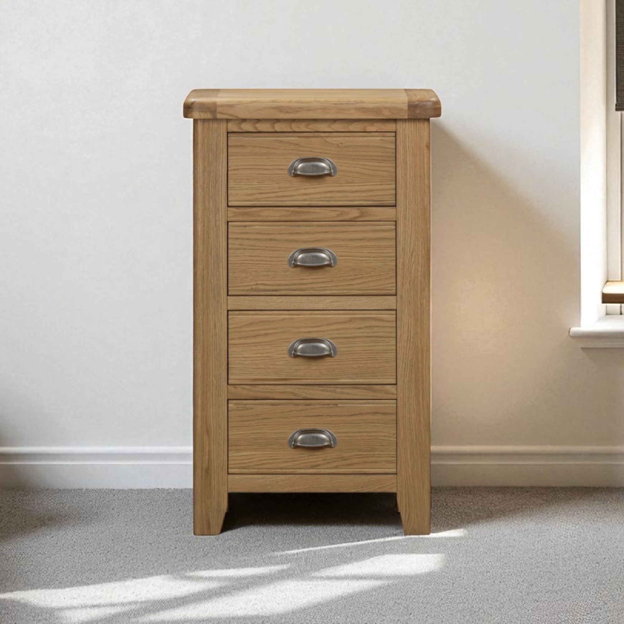 Hopwood Oak 4 Drawer Chest