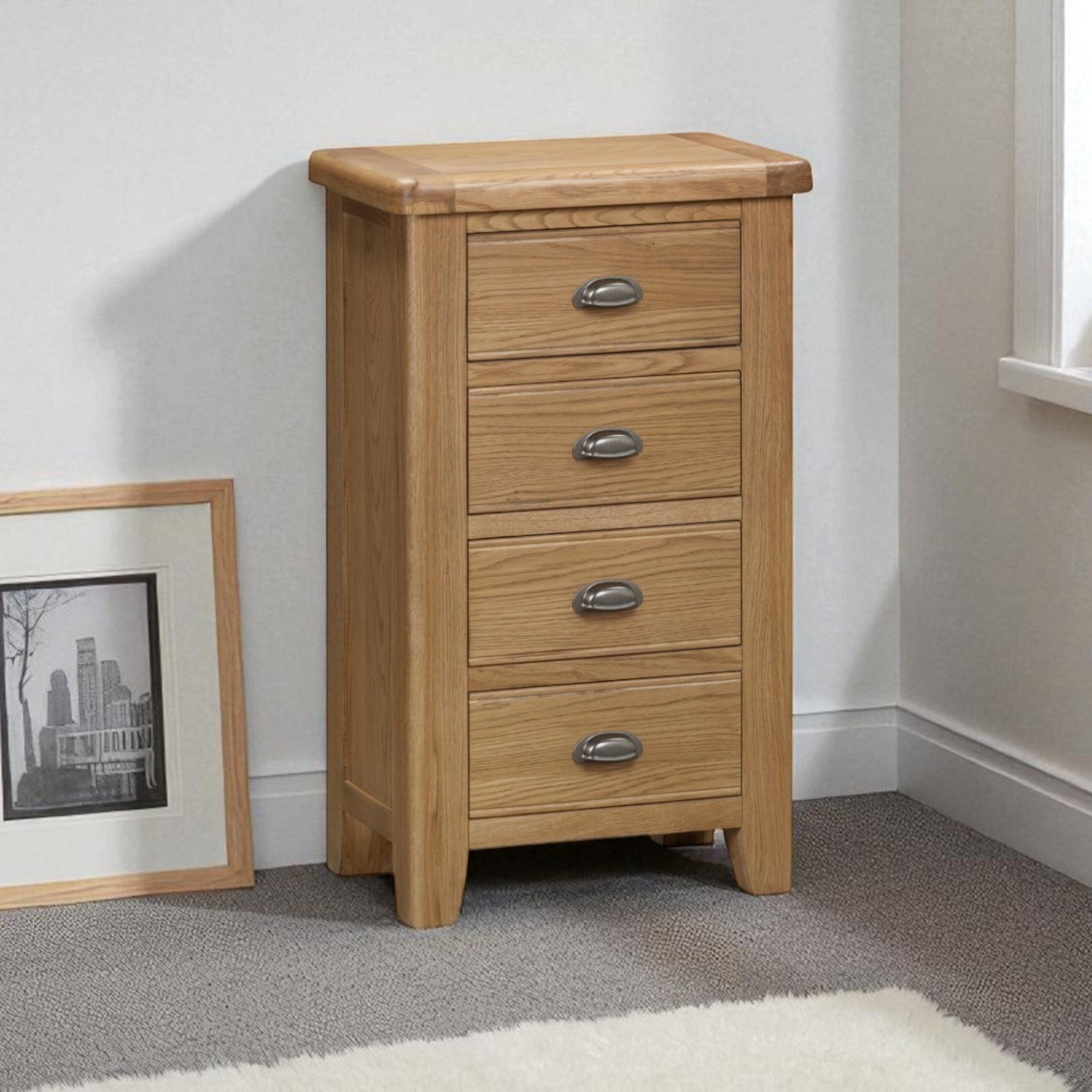 Hopwood Oak 4 Drawer Chest