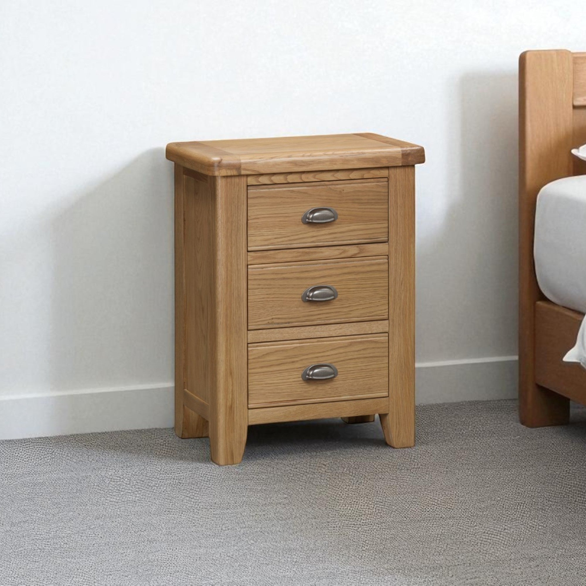 Hopwood Oak Bedside Cabinet