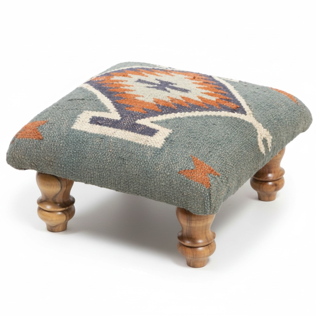 Kilim Foot Stool