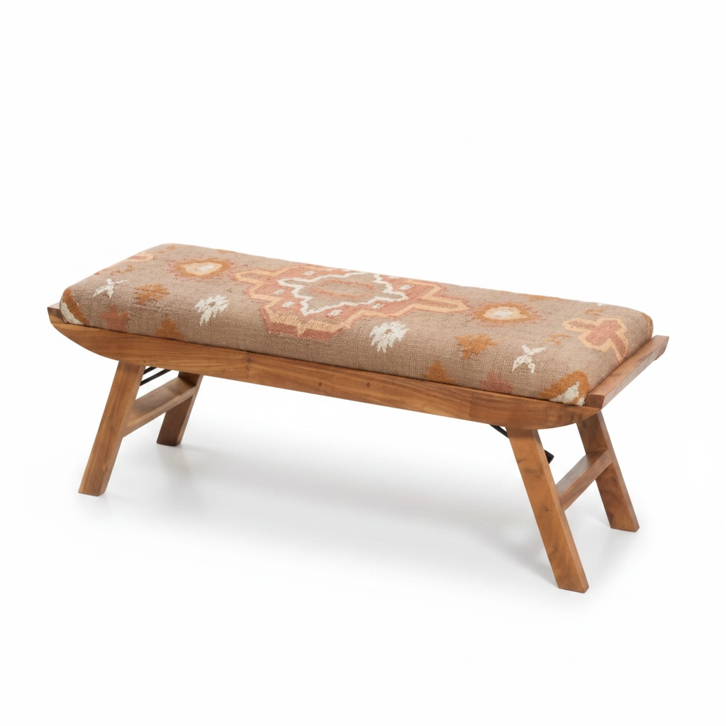 Kilim Folding Bench