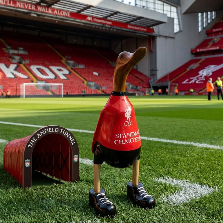 Liverpool Football Duck Figurine