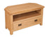 Melbourne Natural Oak TV stand with a single drawer on a white background - available from A Quirky Corner Banbury