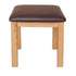 Melbourne Natural Oak Dressing Table Stool