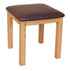 Melbourne Natural Oak Dressing Table Stool