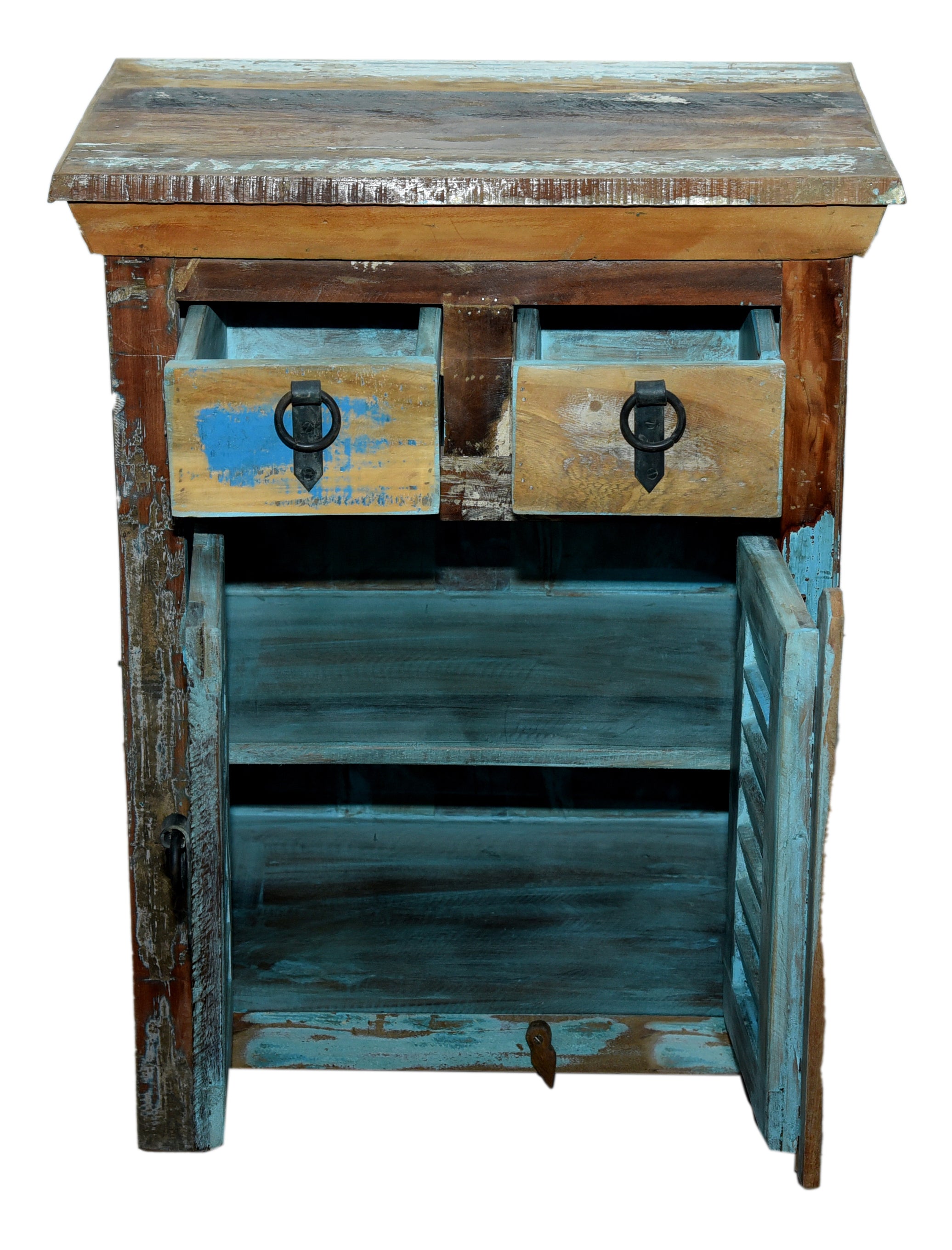 Marine Reclaimed 2 Door 2 Drawer Sideboard