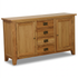 Vancouver Oak 2-Door 4-Drawer Buffet