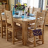 Vancouver Oak Extending Dining Table 1.4m - 1.8m