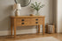 Vancouver Oak 4-Drawer Hall Table