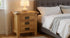 Vancouver Oak 3-Drawer Bedside Table