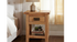 Vancouver Oak 1-Drawer Bedside Table with Shelf
