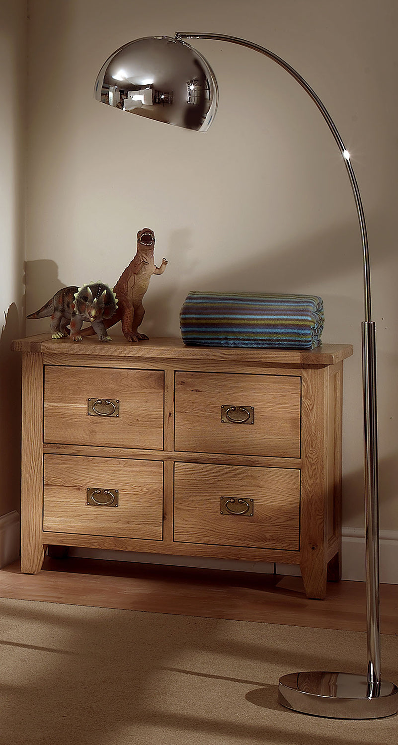 Vancouver Oak 4-Drawer Storage Chest