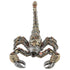 Steampunk-style scorpion sculpture on a white background - quirky gifts and man cave decor from A Quirky Corner Banbury