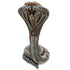 Steampunk-themed cobra statue on white background - Man Cave Decor from A Quirky Corner Banbury
