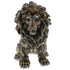 Steampunk-style lion sculpture on white background - Man Cave Decor from A Quirky Corner Banbury