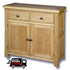 Manhattan Oak 2 Drawer 2 Door Dresser Base