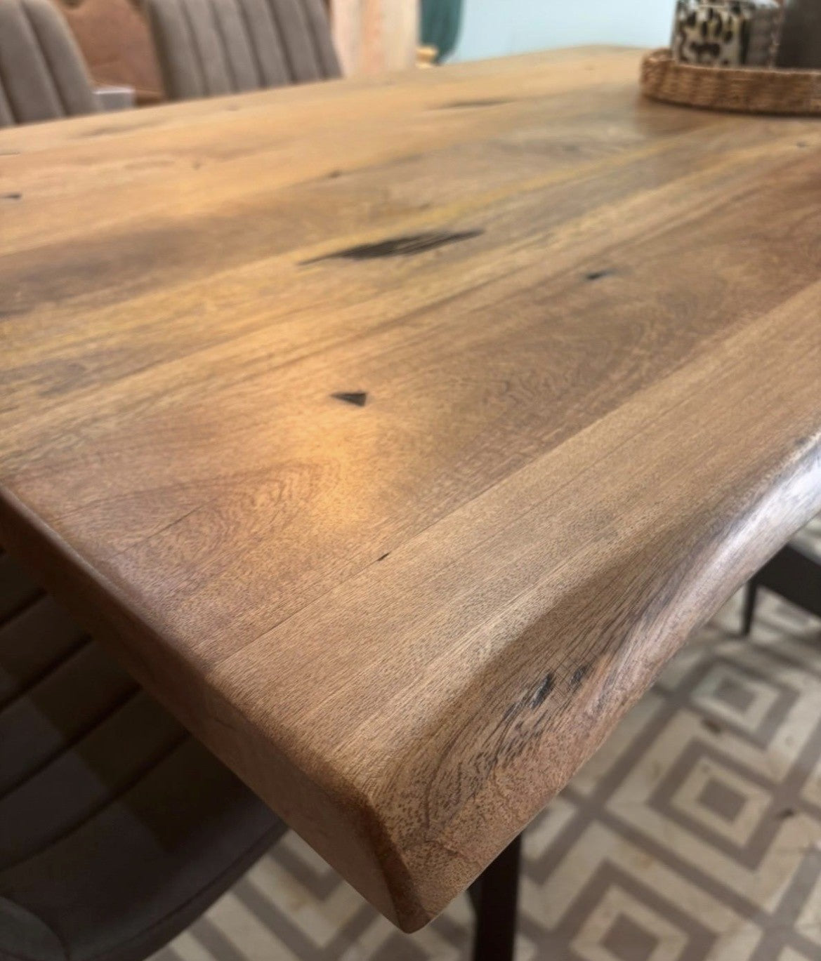Live Edge Mango 1.75m Table