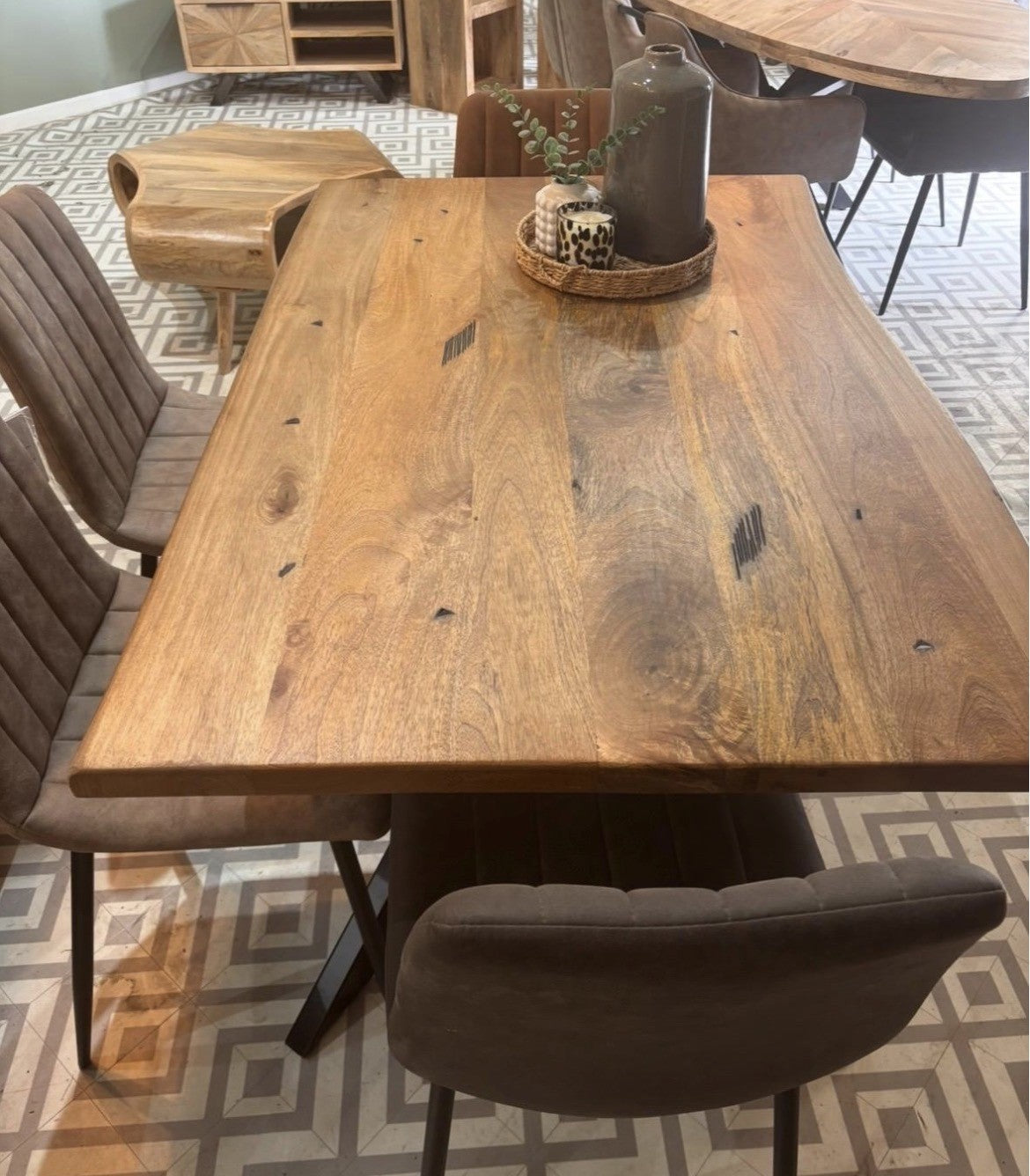 Live Edge Mango 1.75m Table