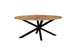 Kodi Mango Sunburst Oval Table