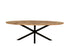 Kodi Mango Sunburst Oval Table