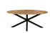 Kodi Mango Sunburst Large Oval Dining Table