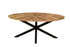 Kodi Mango Sunburst Large Oval Dining Table